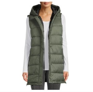 Olive Puffer Vest